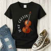 Just Cellin Cello Women's T-Shirt thumb 3