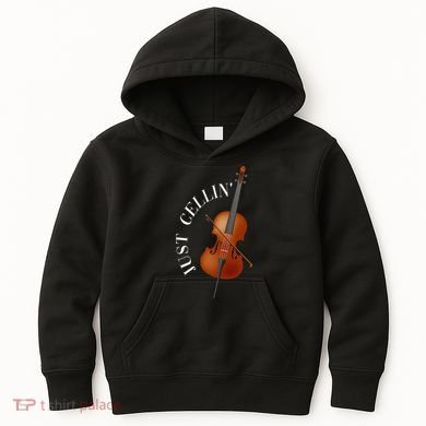 Just Cellin Cello Kids Hoodie