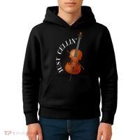 Just Cellin Cello Kids Hoodie thumb 4