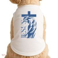 Jesus Christ Cross Christian Faith Doggie Tank thumb 0