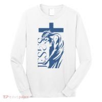 Jesus Christ Cross Christian Faith Long Sleeve Shirt thumb 0