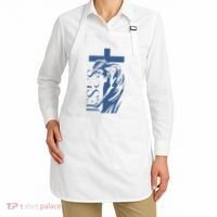 Jesus Christ Cross Christian Faith Apron thumb 2