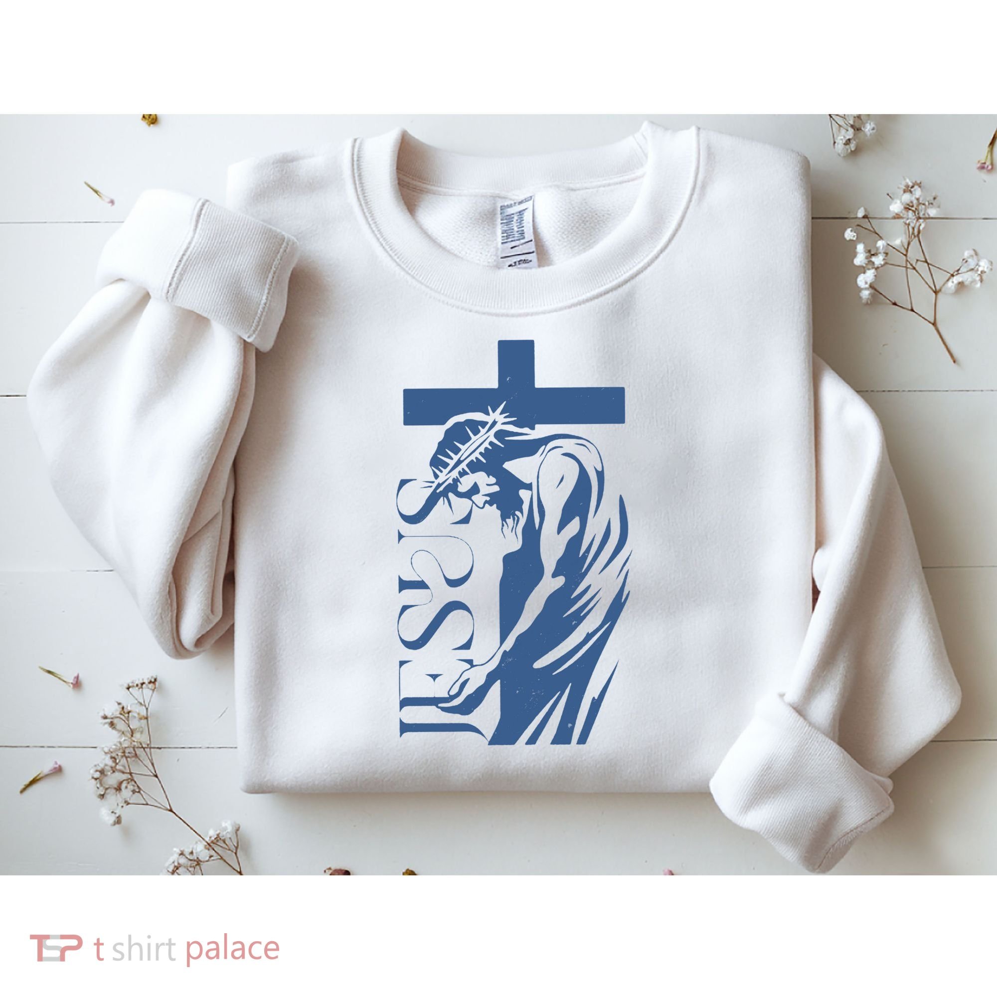 Jesus Christ Cross Christian Faith Sweatshirt