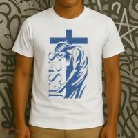 Jesus Christ Cross Christian Faith T-Shirt thumb 3