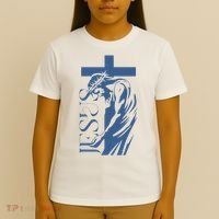 Jesus Christ Cross Christian Faith T-Shirt thumb 4