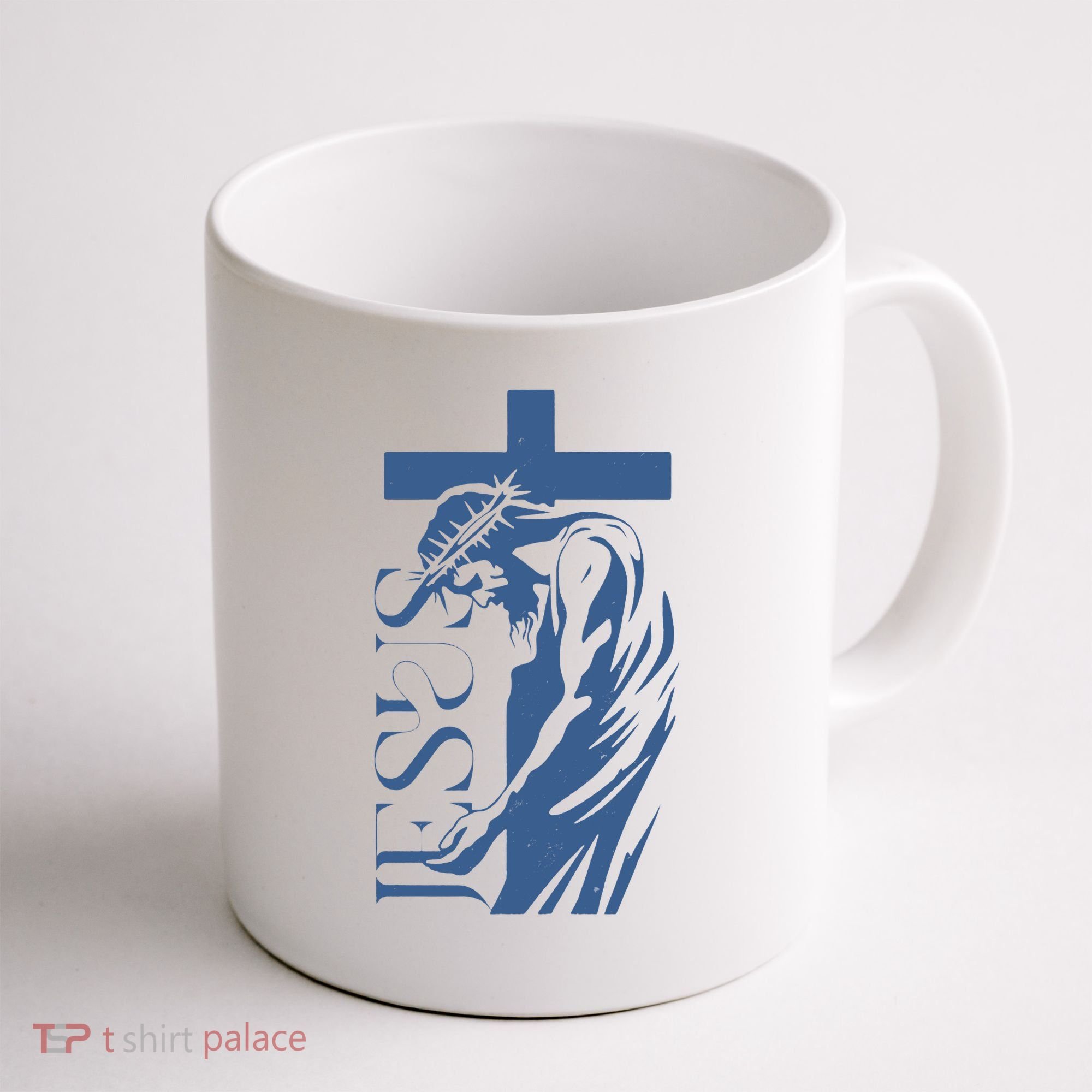 Jesus Christ Cross Christian Faith Coffee Mug