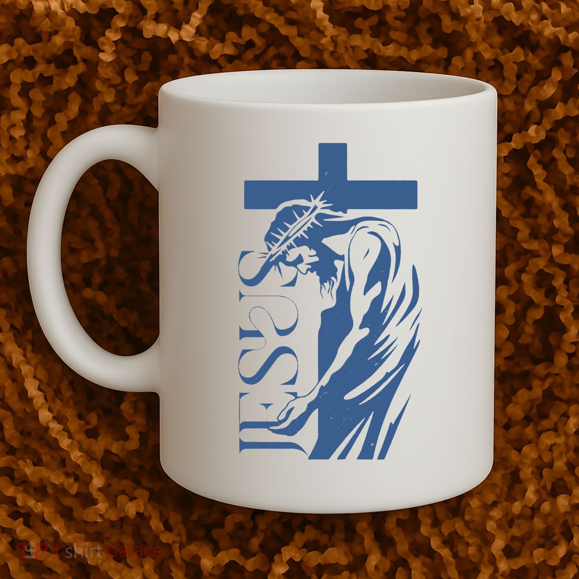 Jesus Christ Cross Christian Faith Coffee Mug