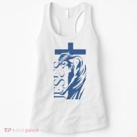 Jesus Christ Cross Christian Faith Women's Tank Top thumb 0