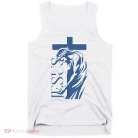 Jesus Christ Cross Christian Faith Tank Top thumb 0