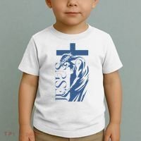 Jesus Christ Cross Christian Faith Toddler T-Shirt thumb 2