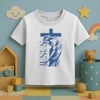 Jesus Christ Cross Christian Faith Toddler T-Shirt thumb 3