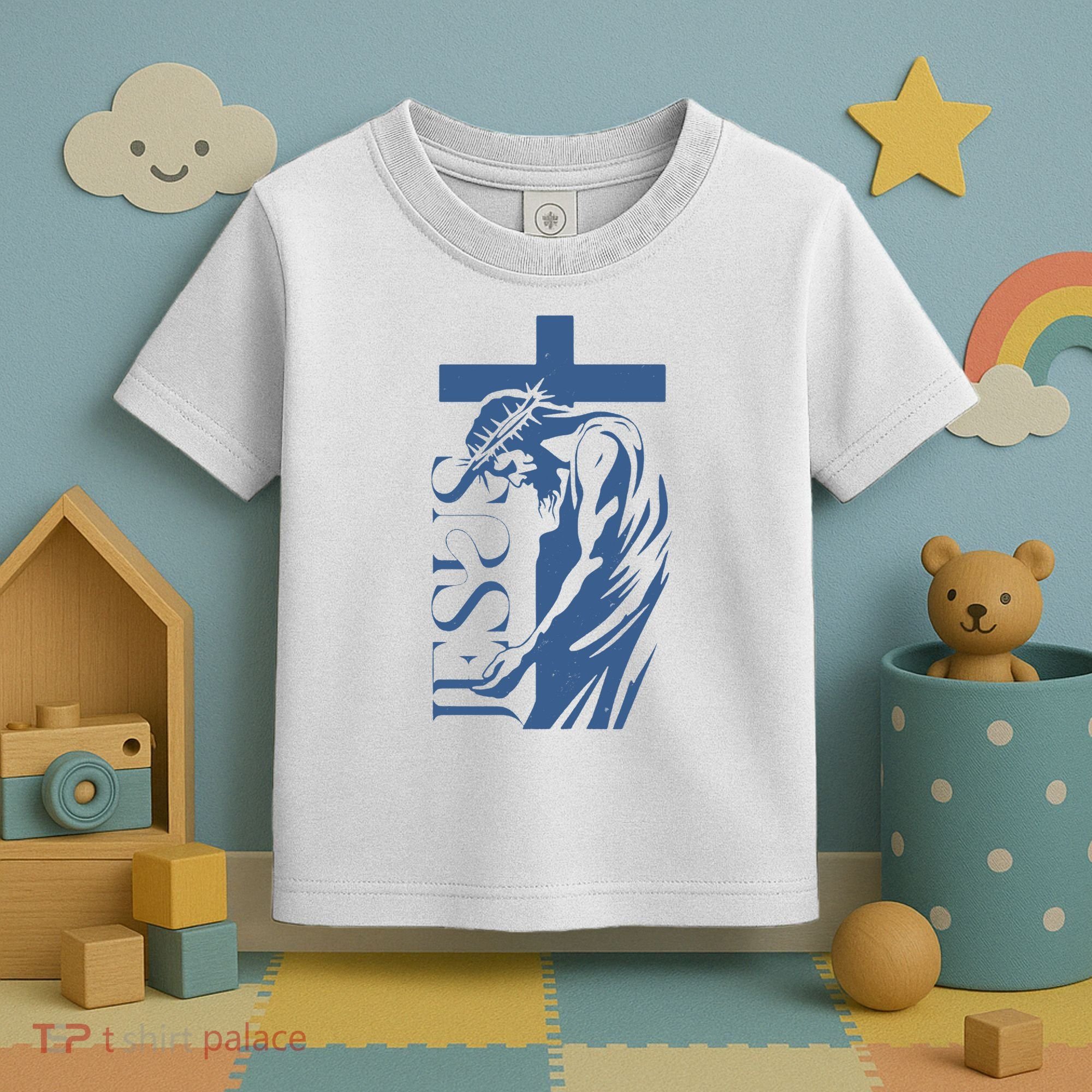 Jesus Christ Cross Christian Faith Toddler T-Shirt