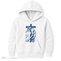 Jesus Christ Cross Christian Faith Kids Hoodie thumb 0
