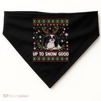Japanese Chin Dog Reindeer Ugly Christmas Sweater Cool Gift USA-Made Doggie Bandana thumb 0