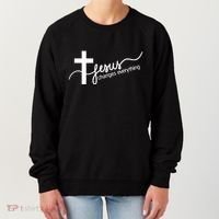 Jesus Changes Everything Cross Women's Sweatshirt thumb 0