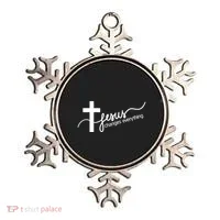 Jesus Changes Everything Cross Ornament thumb 0