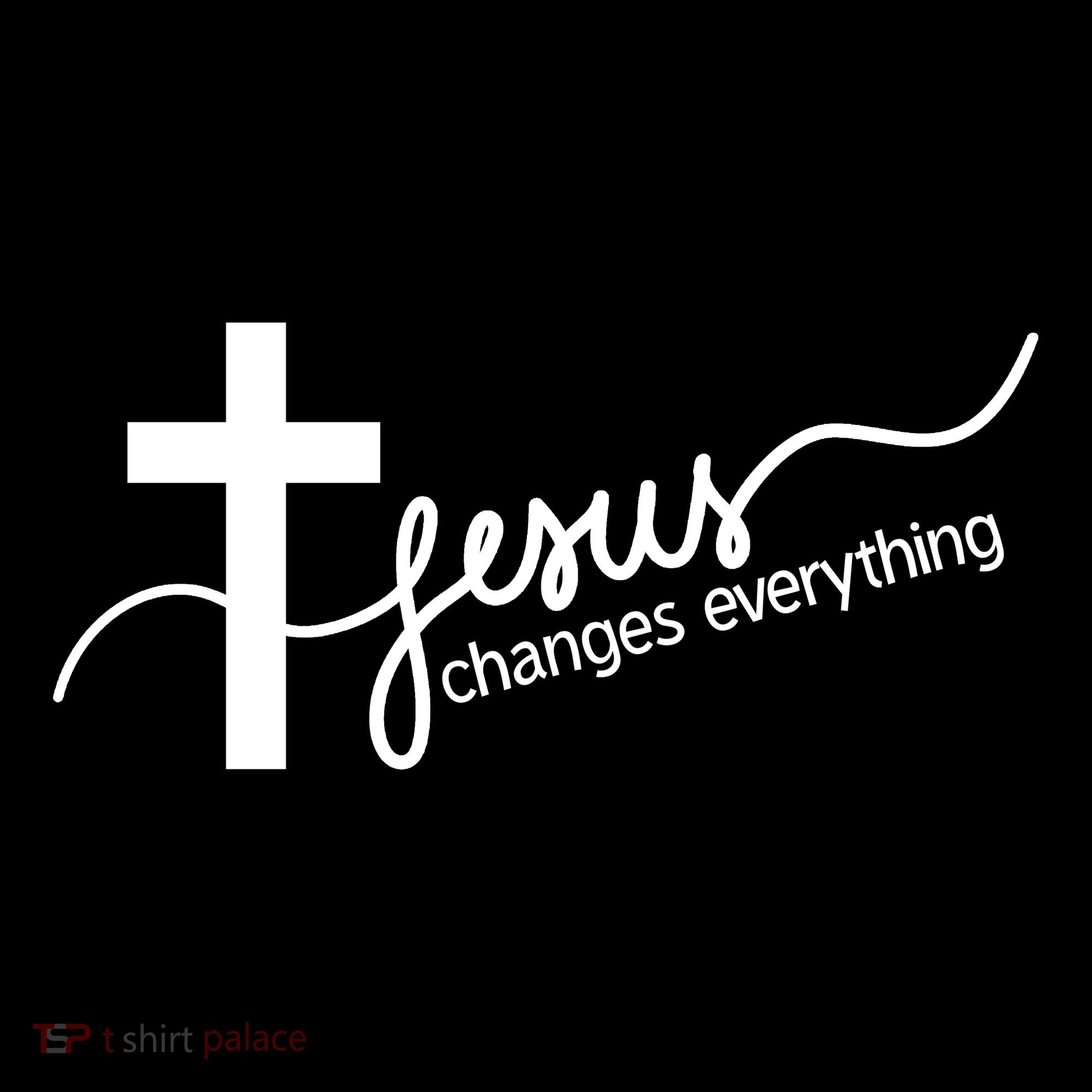 Jesus Changes Everything Cross Ornament