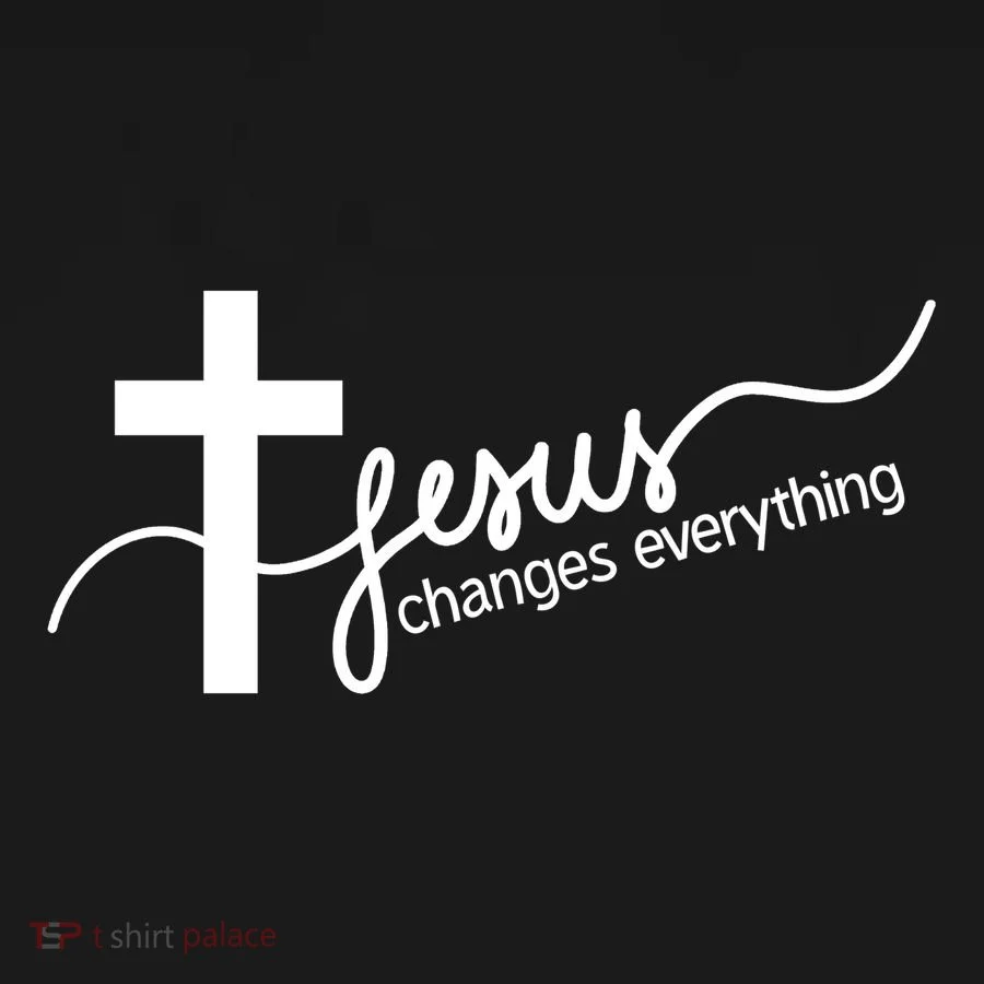 Jesus Changes Everything Cross Ornament