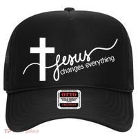 Jesus Changes Everything Cross Hat thumb 0