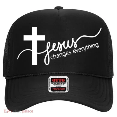 Jesus Changes Everything Cross Hat
