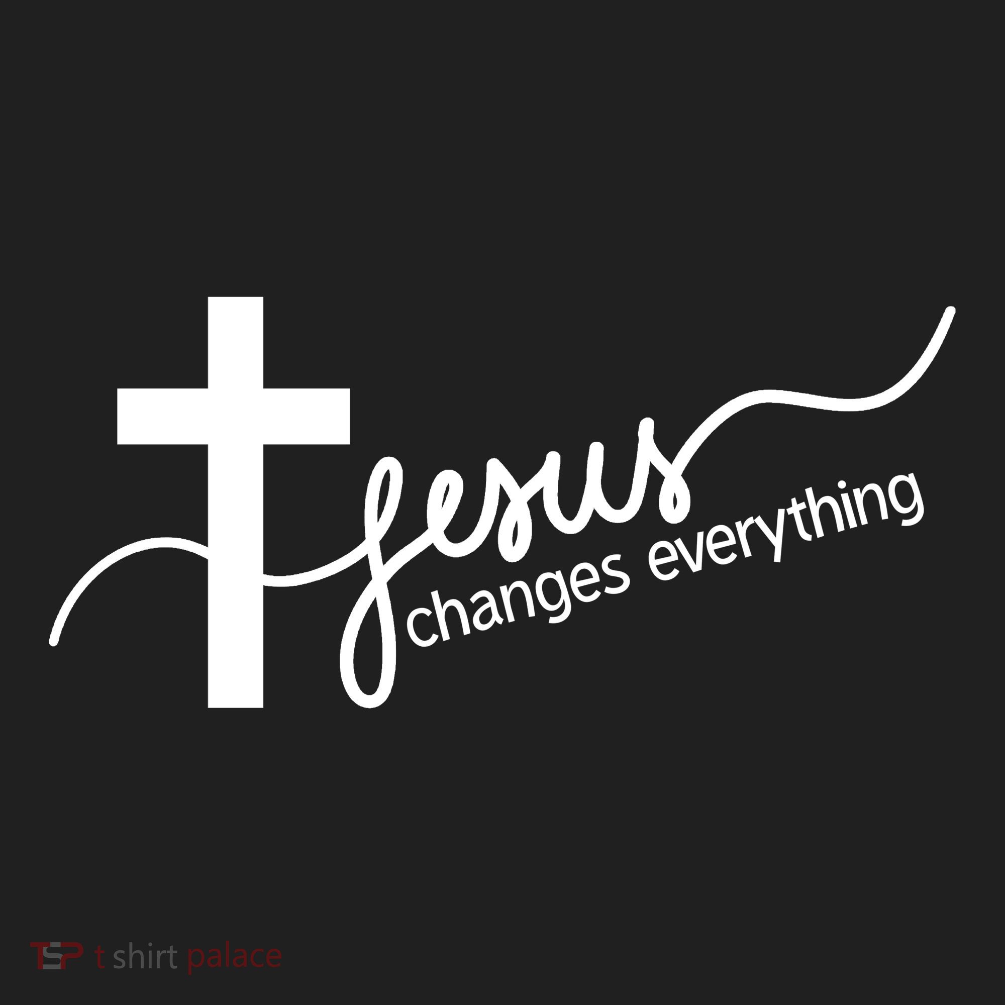 Jesus Changes Everything Cross Golf Towel