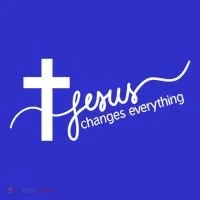 Jesus Changes Everything Cross Button thumb 1