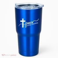 Jesus Changes Everything Cross Tumbler thumb 0