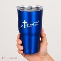 Jesus Changes Everything Cross Tumbler thumb 2