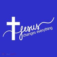 Jesus Changes Everything Cross Tumbler thumb 3