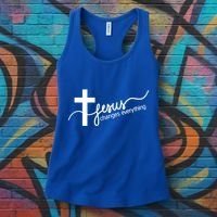 Jesus Changes Everything Cross Women's Tank Top thumb 3