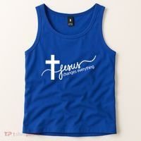 Jesus Changes Everything Cross Tank Top thumb 2