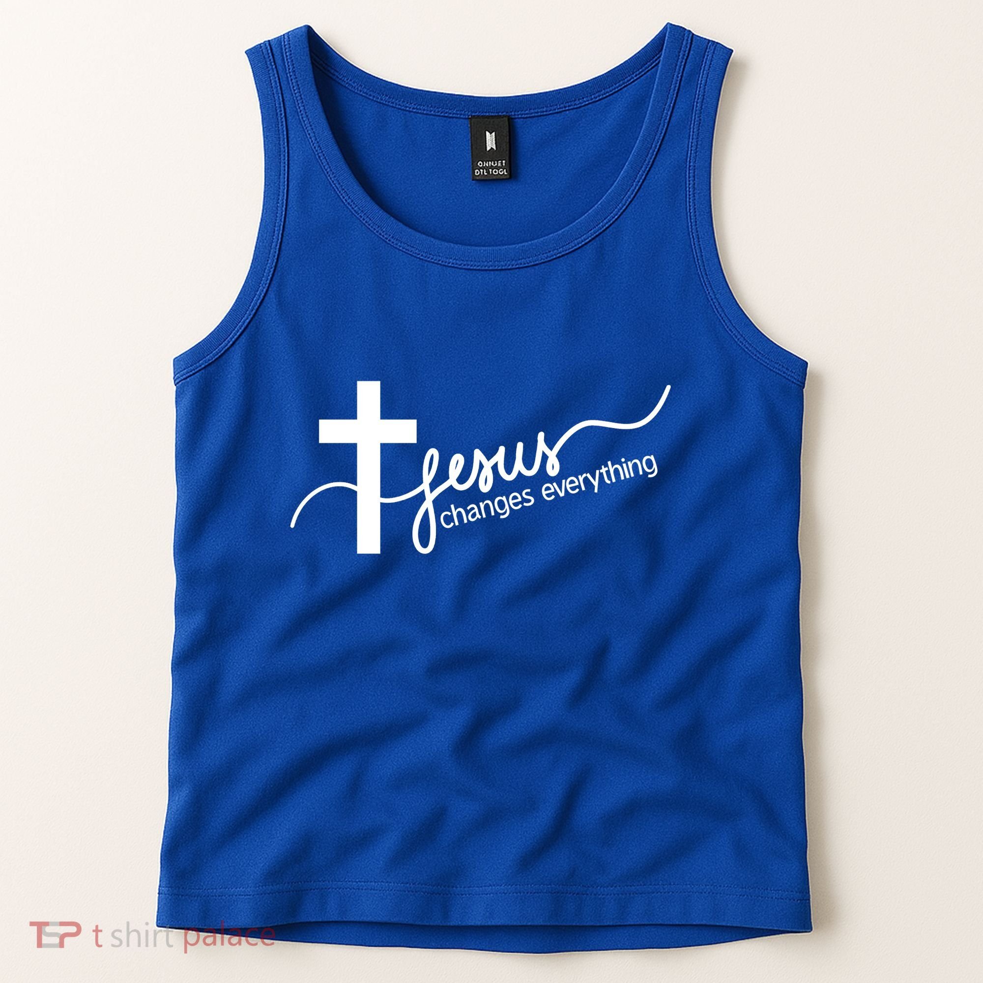 Jesus Changes Everything Cross Tank Top