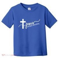 Jesus Changes Everything Cross Toddler T-Shirt thumb 0