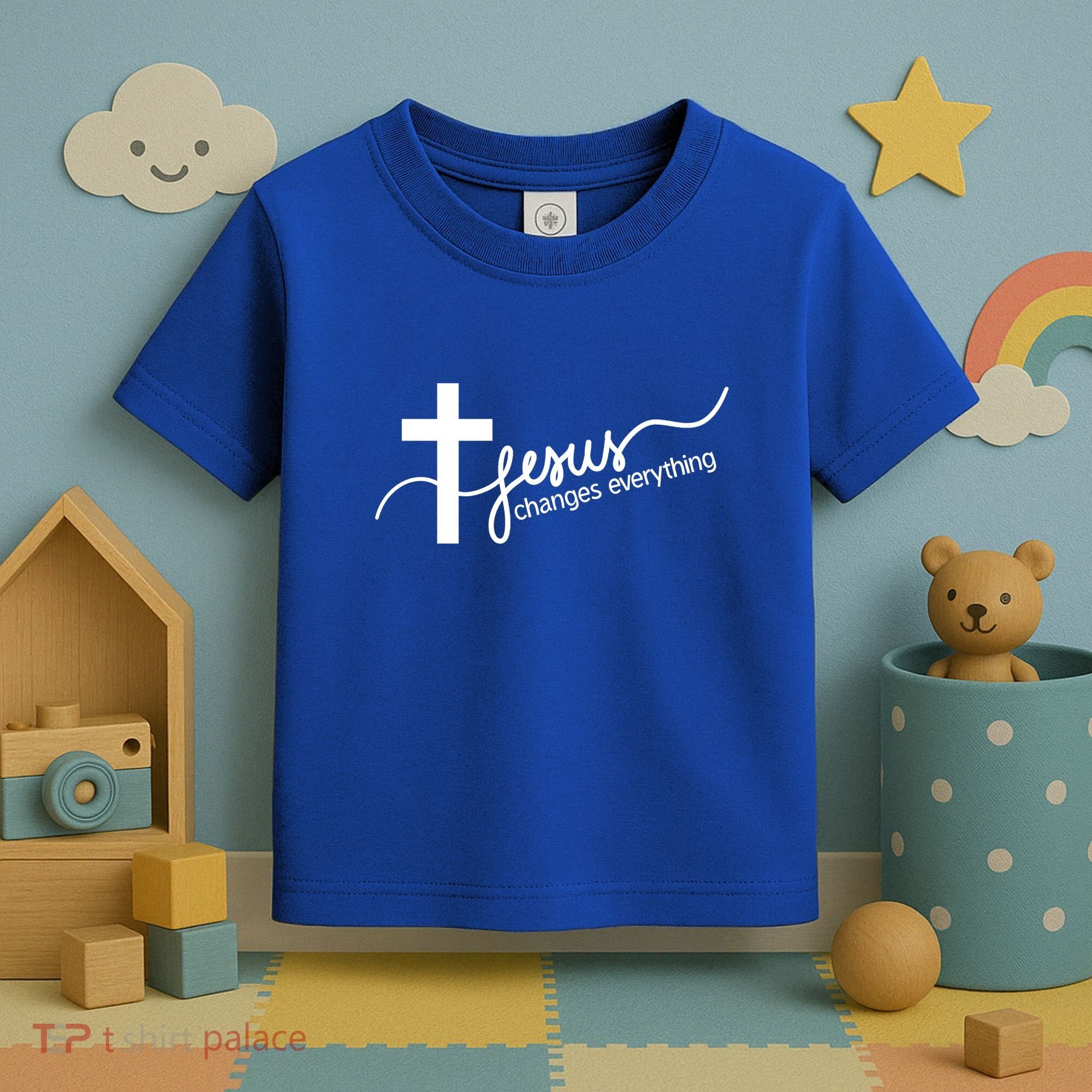 Jesus Changes Everything Cross Toddler T-Shirt