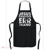 Jesus Changes Err Thang Apron thumb 0