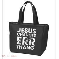 Jesus Changes Err Thang Tote Bag thumb 3