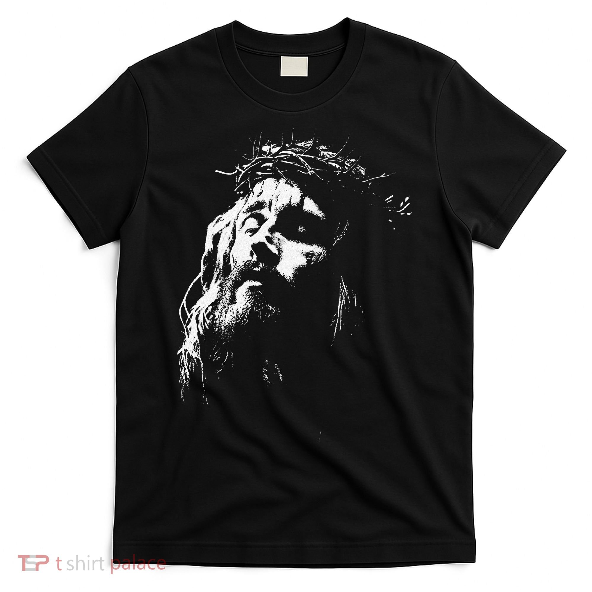 Jesus Christ Face Christian Gospel Religious Bible T-Shirt