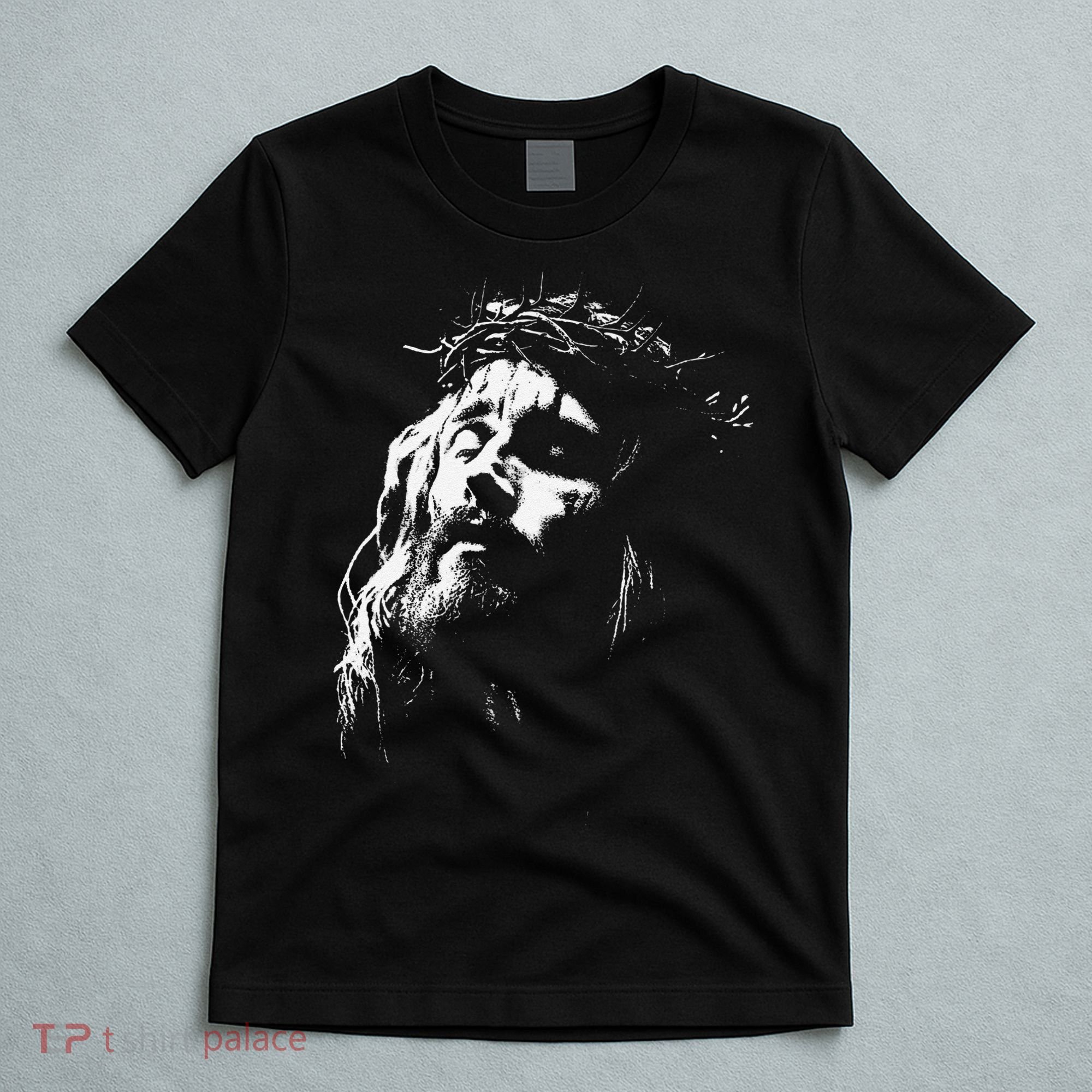 Jesus Christ Face Christian Gospel Religious Bible T-Shirt