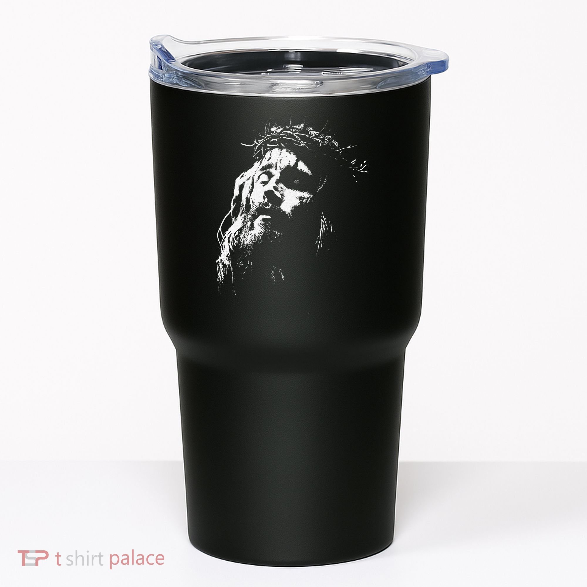 Jesus Christ Face Christian Gospel Religious Bible Tumbler