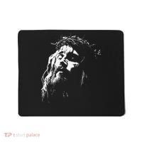 Jesus Christ Face Christian Gospel Religious Bible Mousepad thumb 0