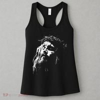 Jesus Christ Face Christian Gospel Religious Bible Women's Tank Top thumb 3