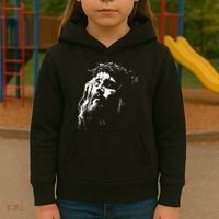 Jesus Christ Face Christian Gospel Religious Bible Kids Hoodie thumb 3