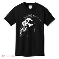 Jesus Christ Face Christian Gospel Religious Bible Kids T-Shirt thumb 0