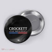 Jasmine Crockett For President 2028 Usa Election Button thumb 0