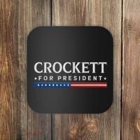Jasmine Crockett For President 2028 Usa Election Coaster thumb 0