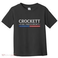 Jasmine Crockett For President 2028 Usa Election Toddler T-Shirt thumb 0