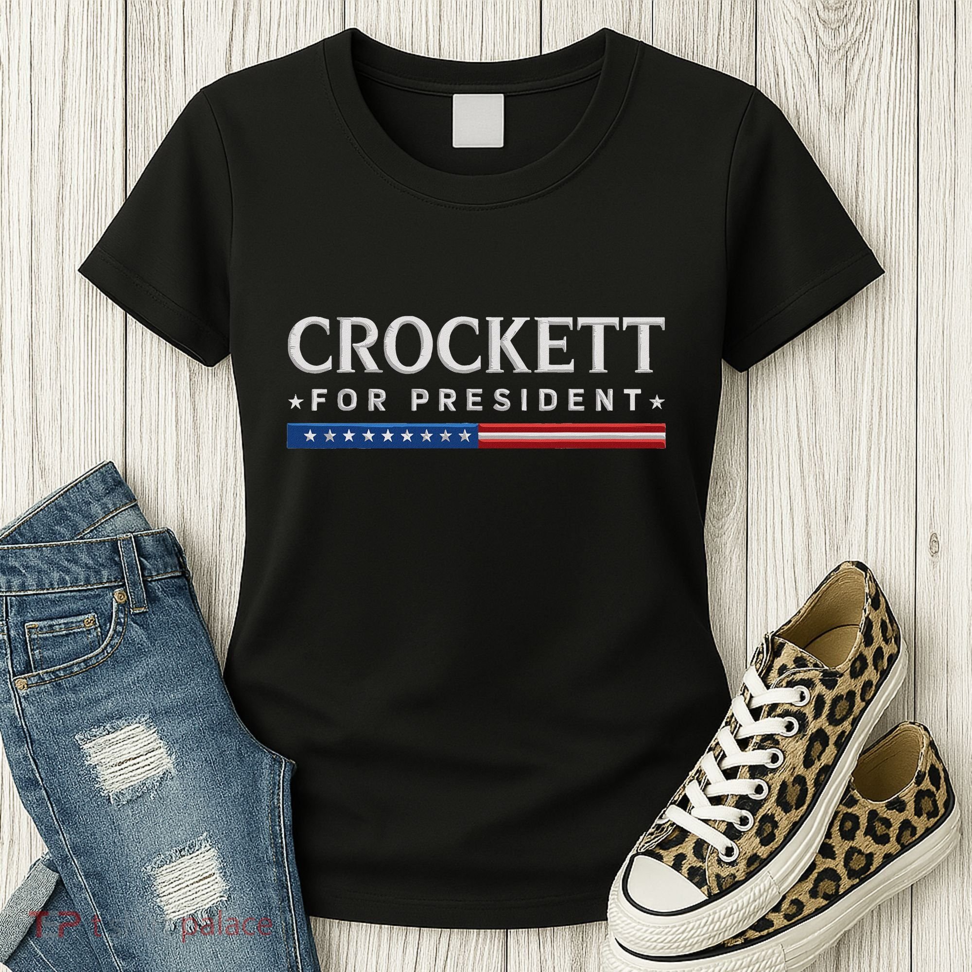 Jasmine Crockett For President 2028 Usa Election Women's T-Shirt