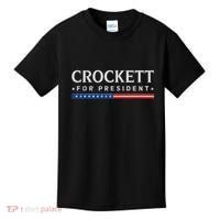 Jasmine Crockett For President 2028 Usa Election Kids T-Shirt thumb 0