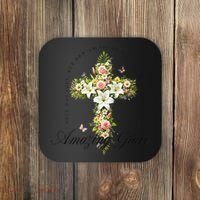 Jesus Christian Flower Wildflower Coaster thumb 0