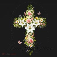 Jesus Christian Flower Wildflower Women's Hoodie thumb 2